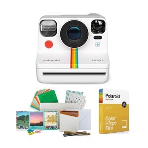 Polaroid Now+ Rainbow White Camera